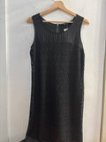 ABITO ZARA TGM NERO VELATO E MACRAME'