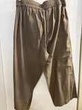 PANTALONE LARGO KAFFE TG44 VERDE MILITARE