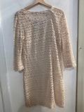 ABITO ZARA TGL TRAFORATO BEIGE