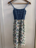 ABITO DONNA NATURALB TGS JEANS/MACRAME' MULTICOLOR
