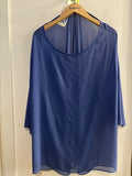 MAGLIA F.RUBINO TGXL VELATO VIOLA