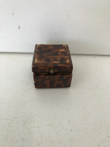SCATOLA PORTA ANELLI VINTAGE H2XL2XP2 CM