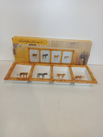 ANTIPASTIERA CERAMICA TIO VINTAGE H4xL45xP15cm