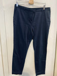 PANTALONI OLTRE TG46 BLU DONNA