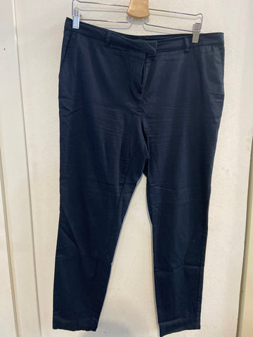 PANTALONI OLTRE TG46 BLU DONNA