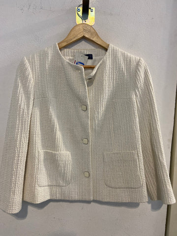 GIACCA TRUSSARDI TG44 PANNA DONNA