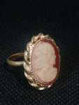 ANELLO DORATO TIPO CAMMEO
