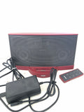 Bose Sounddock Serie II Sistema Musicale Digitale ROSSO C/TELECOMANDO