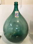 BOTTIGLIONE IN VETRO VERDE H59XDIAMETRO2 CM
