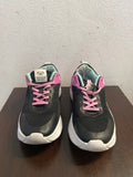 SNEAKERS SOPRANI SPORT MIS.39 NERO/LILLA/AZZURRO