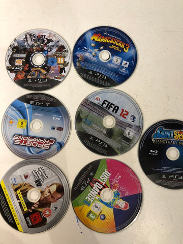 LOTTO 7 GIOCHI PS3 TITOLI ASSORTITI