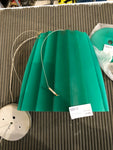 SOSPENSIONE IN VETRO STILE MURANO H29XL29XP9 CM ( ACCESSORI ALLA CASSA )