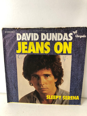 DISCO 45 GIRI JEANS ON - DAVID DUNDAS