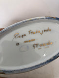 VASO IN PORCELLANA MAZUCHA  VENEZUELANA H15XL8XP1.5 CM