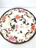 BROCCA + PIATTO IN PORCELLANA MASON'S PATENT IRONSTONE H10XDIAMETRO8 CM