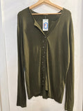 MAGLIA LES ARETE TGXL VERDE C/PERLINE