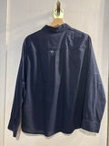 CAMICIA BENETTON TGL BLU DONNA