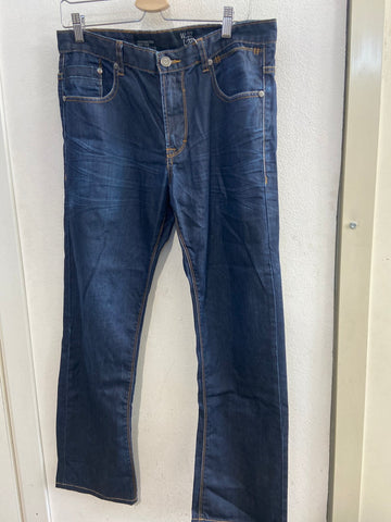 JEANS RESERVED TG46 BLU UOMO