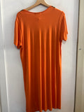 ABITO AKUA TG42/44 ARANCIO C/APPLICAZIONI