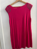 MAXI CANOTTA CAMOMILLA TG46 FUCSIA C/BORCHIETTE