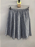 GONNELLINA BENETTON TGS BIANCO/BLU A FIORELLINI