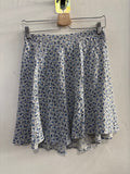 GONNELLINA BENETTON TGS BIANCO/BLU A FIORELLINI