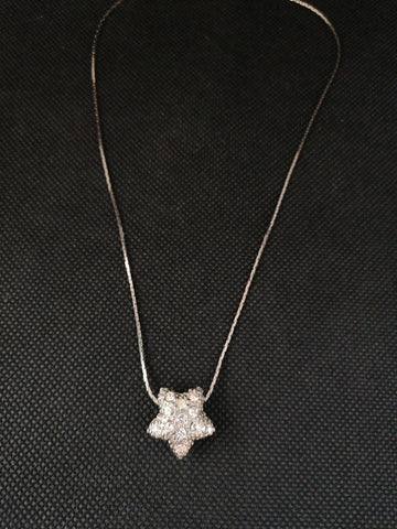 COLLANA C7CIONDOLO STELLA STRASS