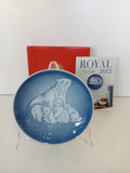 PIATTO MORS DAG 2012 PORCELLANA BING & GRONDAHL H4XDIAMETRO14 CM