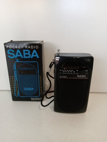 RADIO SABA PORTATILE A BATTERIA TR 5907