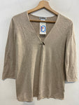 MAGLIA GRANSASSO TG42 BEIGE IN COTONE