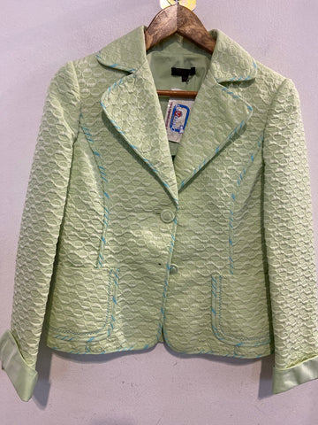 GIACCA BLAZER M.ROSATI TG42 VERDE CHIARO