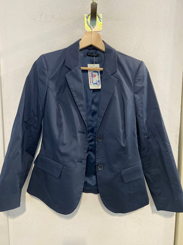 GIACCA BLAZER SISLEY TG40 BLU DONNA