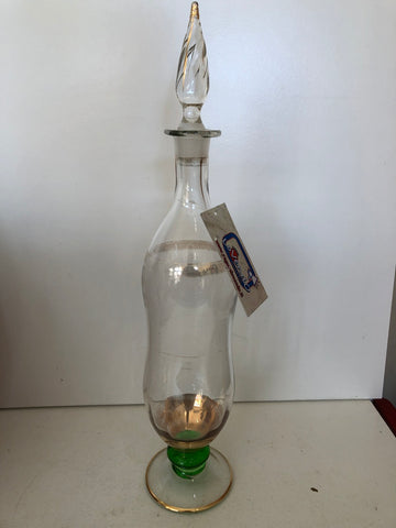BOTTIGLIA IN VETRO H45XL5XP5 CM