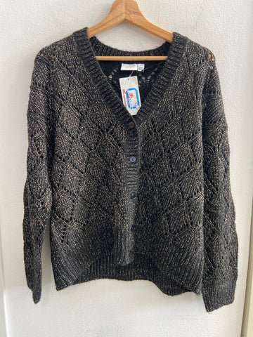 GIACCA VILA TGL NERO/DORATO DONNA