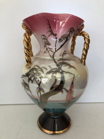 VASO VINTAGE SMALTATO H30 CM