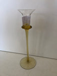 CANDELIERE IN VETRO STILE MURANO H28XDIAMETRO2 CM
