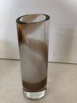 VASO IN VETRO STILE MURANO H14XDIAMETRO4 CM