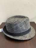 CAPPELLO UOMO MIS.55 GRIGIO SCOZZESE