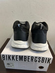 SNEAKERS BIKKEMBERGS MIS.39 NERO/BIANCO C/SCATOLO