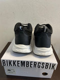 SNEAKERS BIKKEMBERGS MIS.39 NERO/BIANCO C/SCATOLO