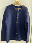 GIACCA IN LANA C/BOTTONI TGXXL BLU