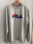 FELPA FILA TGXL GRIGIO CHIARO UOMO