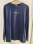MAGLIA TOMMY JEANS TGL BLU C/STAMPA