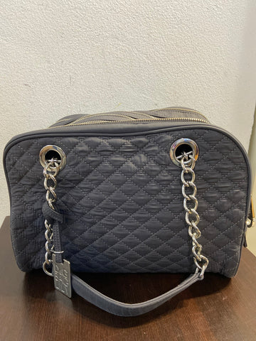 BORSA SPALLA D&G BAG LILY GRIGIA TESSUTO C/MANICO CATENA