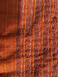 PIUMONE MATR.GABEL ARANCIO BRUCIATO C/PERFILI COLORATI