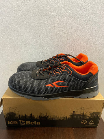 SCARPE ANTINFORTUNISTICA BETA MIS.42 NERO/ARANCIO(PARI AL NUOVO)