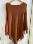 PONCHO VINCEOTTO T.U. COGNAC