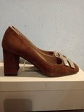 SCARPE TACCO NOA MIS.37 DONNA COGNAC C/SCATOLO