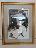 LITOGRAFIA DOMENICO PURIFICATO H65XL50 CM