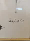LITOGRAFIA DOMENICO PURIFICATO H65XL50 CM
